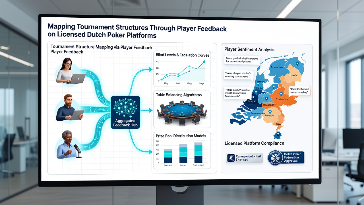 Toernooistructuren en spelerinteracties op Nederlandse poker sites